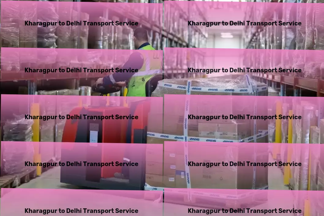 Kharagpur to Delhi Packers And Movers Heavy-duty shipping services