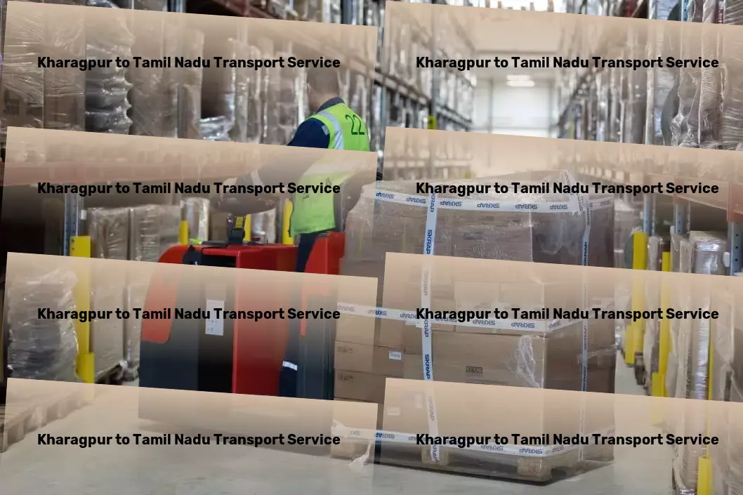 Kharagpur to Tamil Nadu Courier And Parcel High-speed logistics services