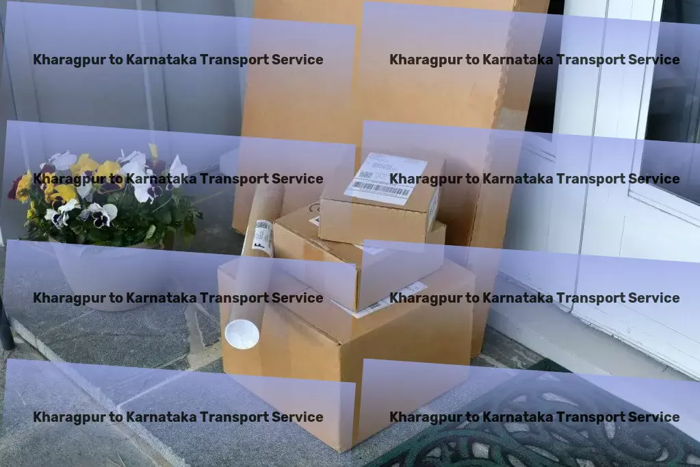 Kharagpur to Karnataka Transport Transform your shipping experience within India now! - Nationwide logistics operations