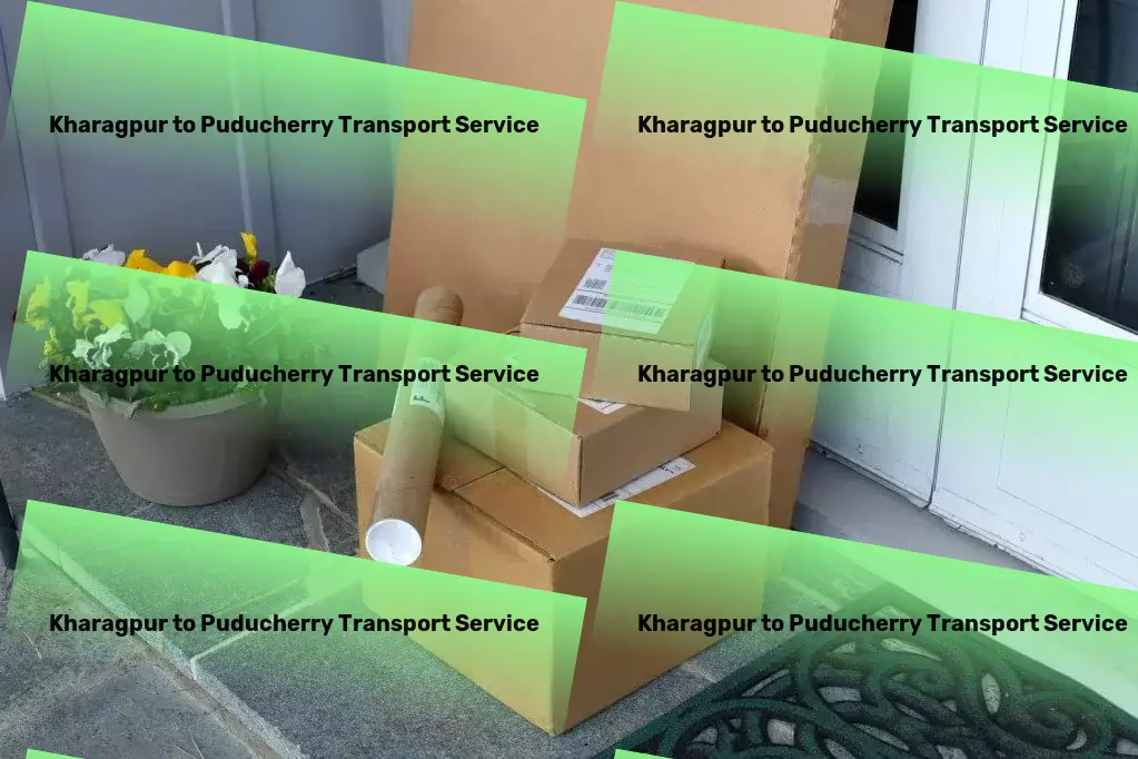 Kharagpur to Puducherry Transport Nationwide truckload forwarding