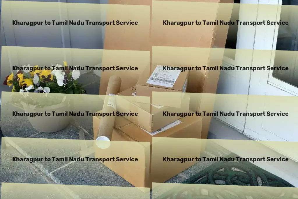 Kharagpur to Tamil Nadu Courier And Parcel Nationwide cargo services